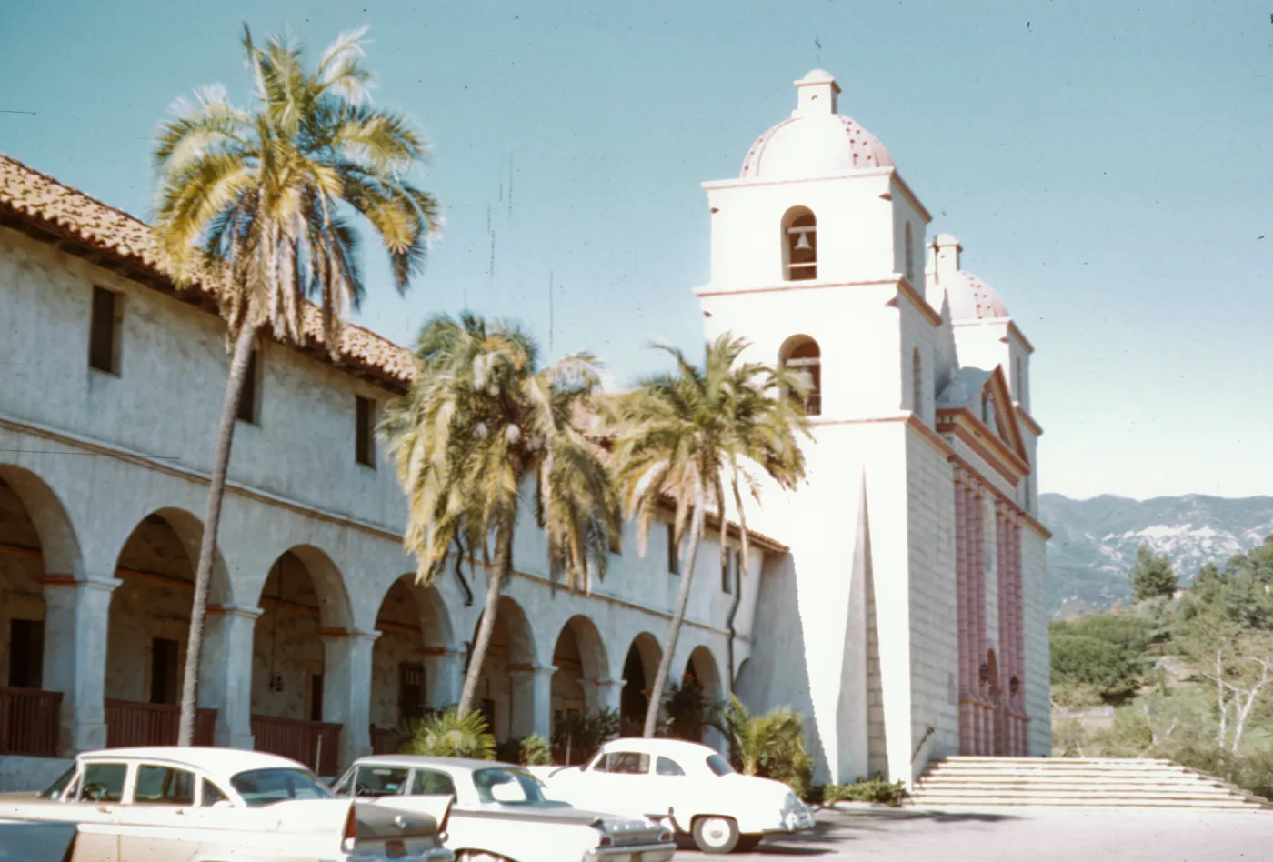 Santa Barbara Mission in 1960