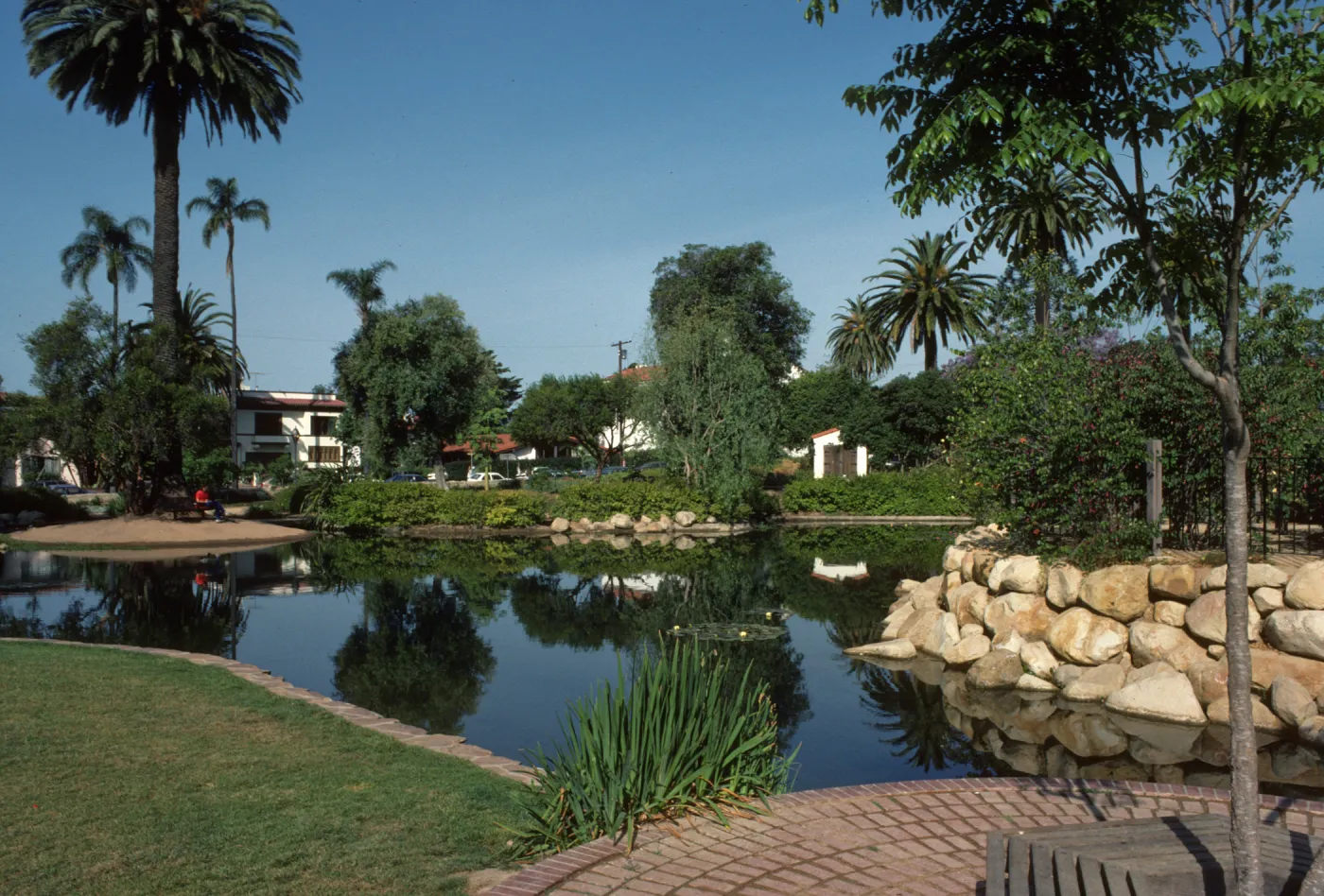 Pool at Alice Keck Park Memorial Garden