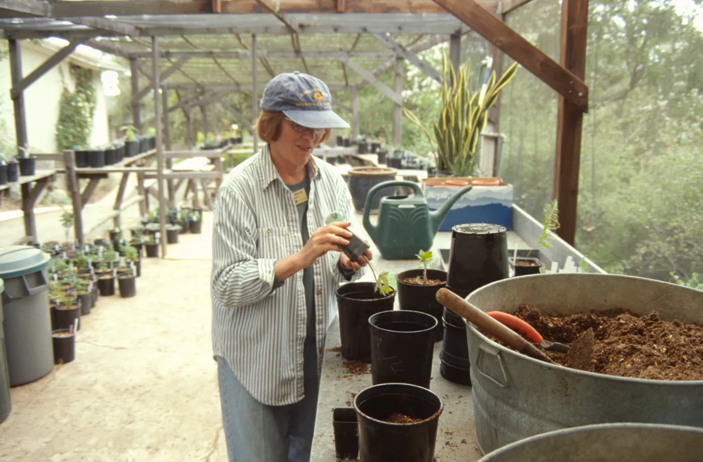 Sheila Block Garden Volunteer