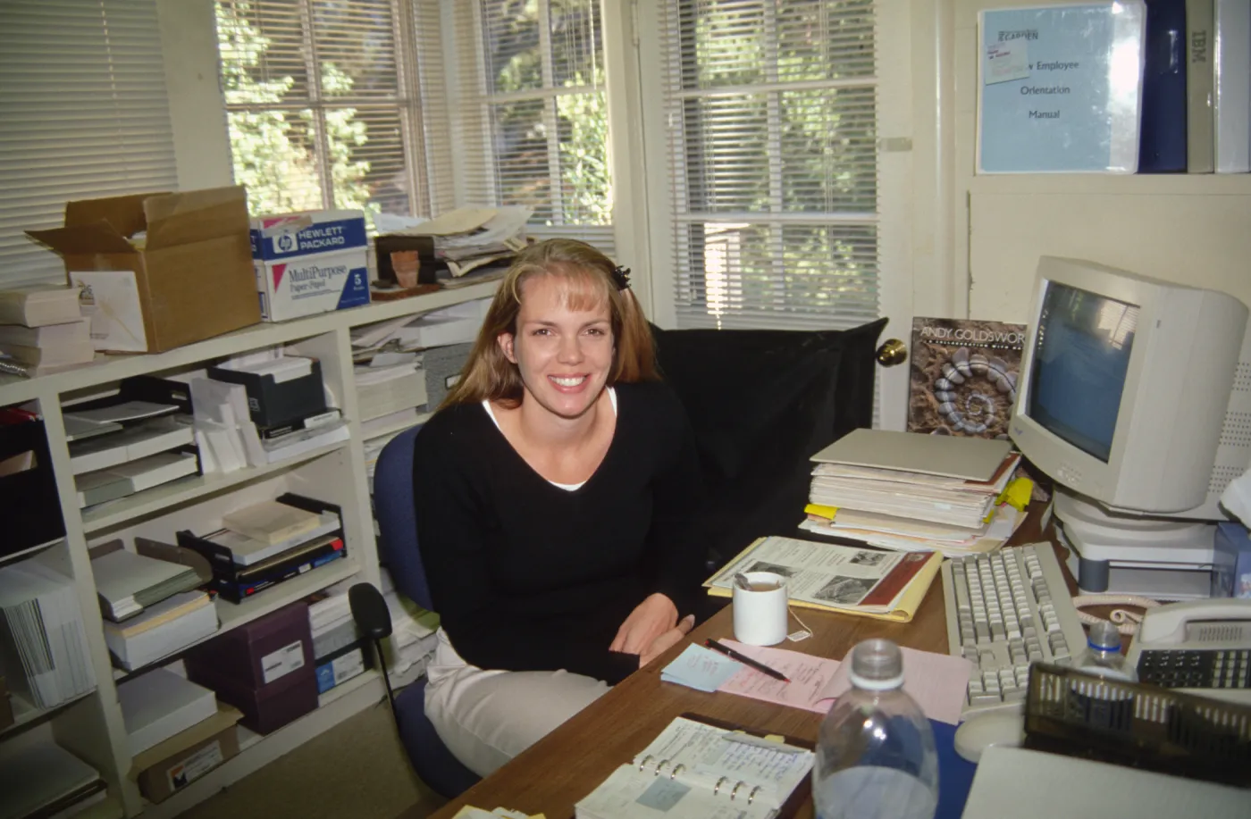 SBBG People: Jennifer Hyle in Garden Office