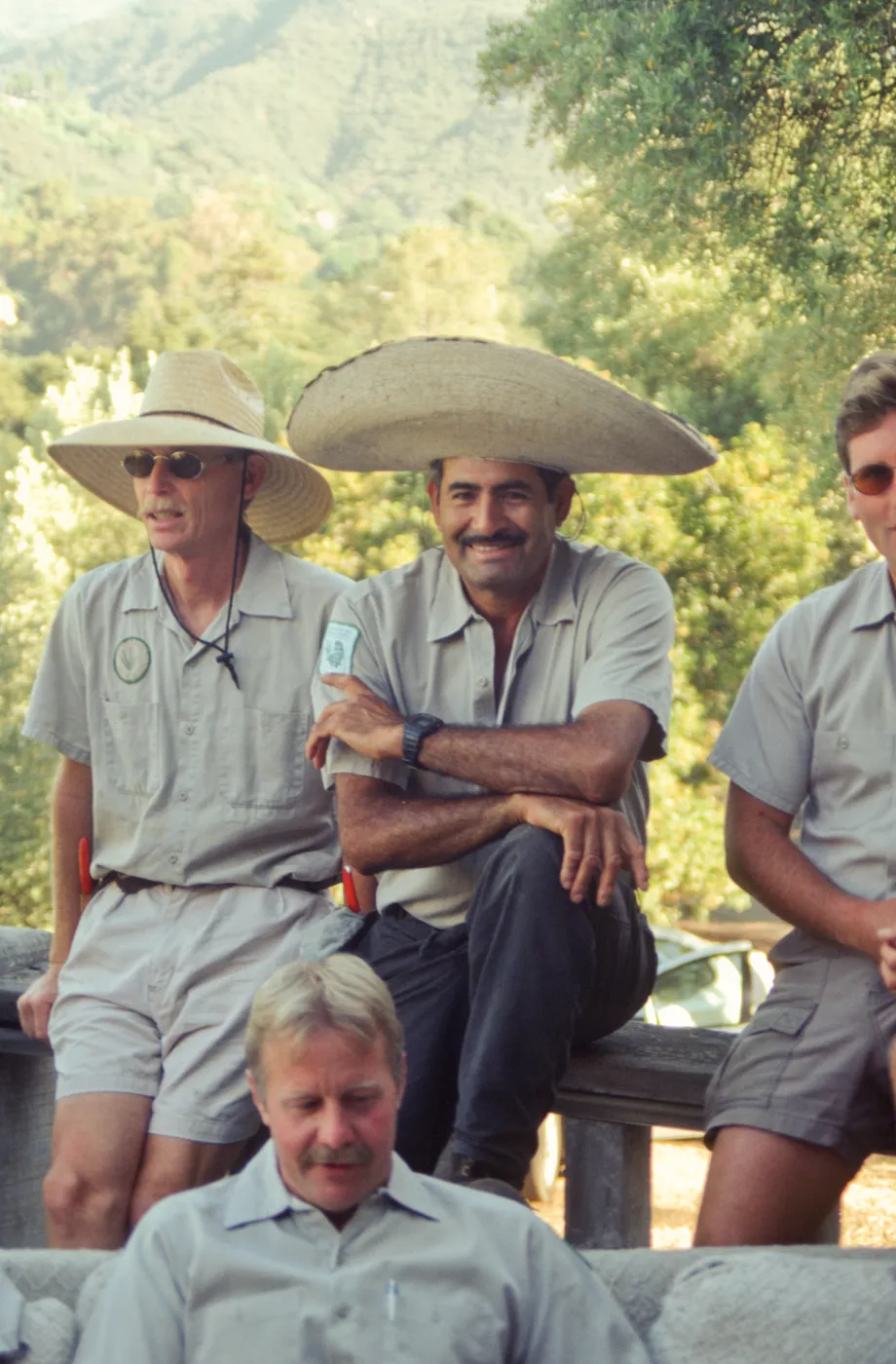 SBBG People: Jay Kendall, Manuel Gonzalez, Mark Stubler, David Kershaw 