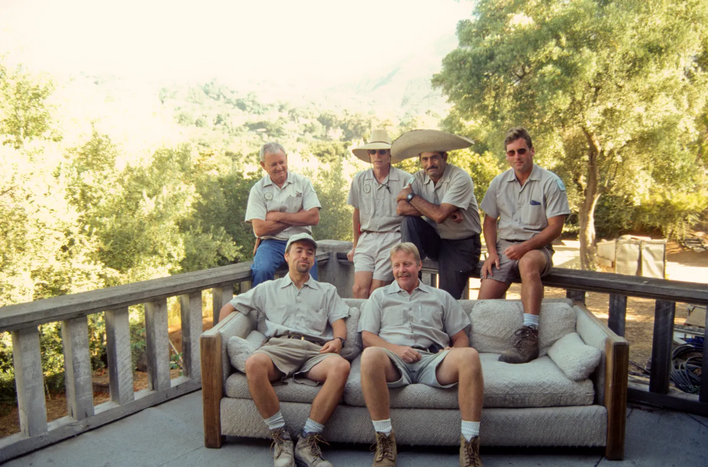 SBBG Gardeners: Jay Kendall, Manuel Gonzalez, Mark Stubler, Nathan Smith, David Kershaw, Geege Ostroff