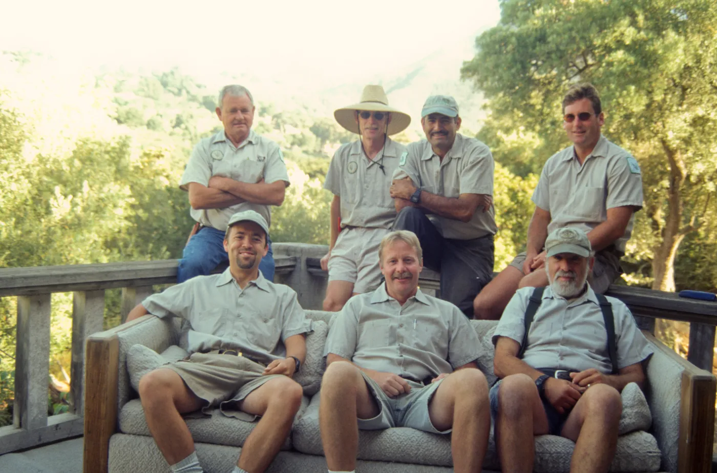 SBBG Gardeners: Jay Kendall, Manuel Gonzalez, Mark Stubler, Nathan Smith, David Kershaw, Geege Ostroff