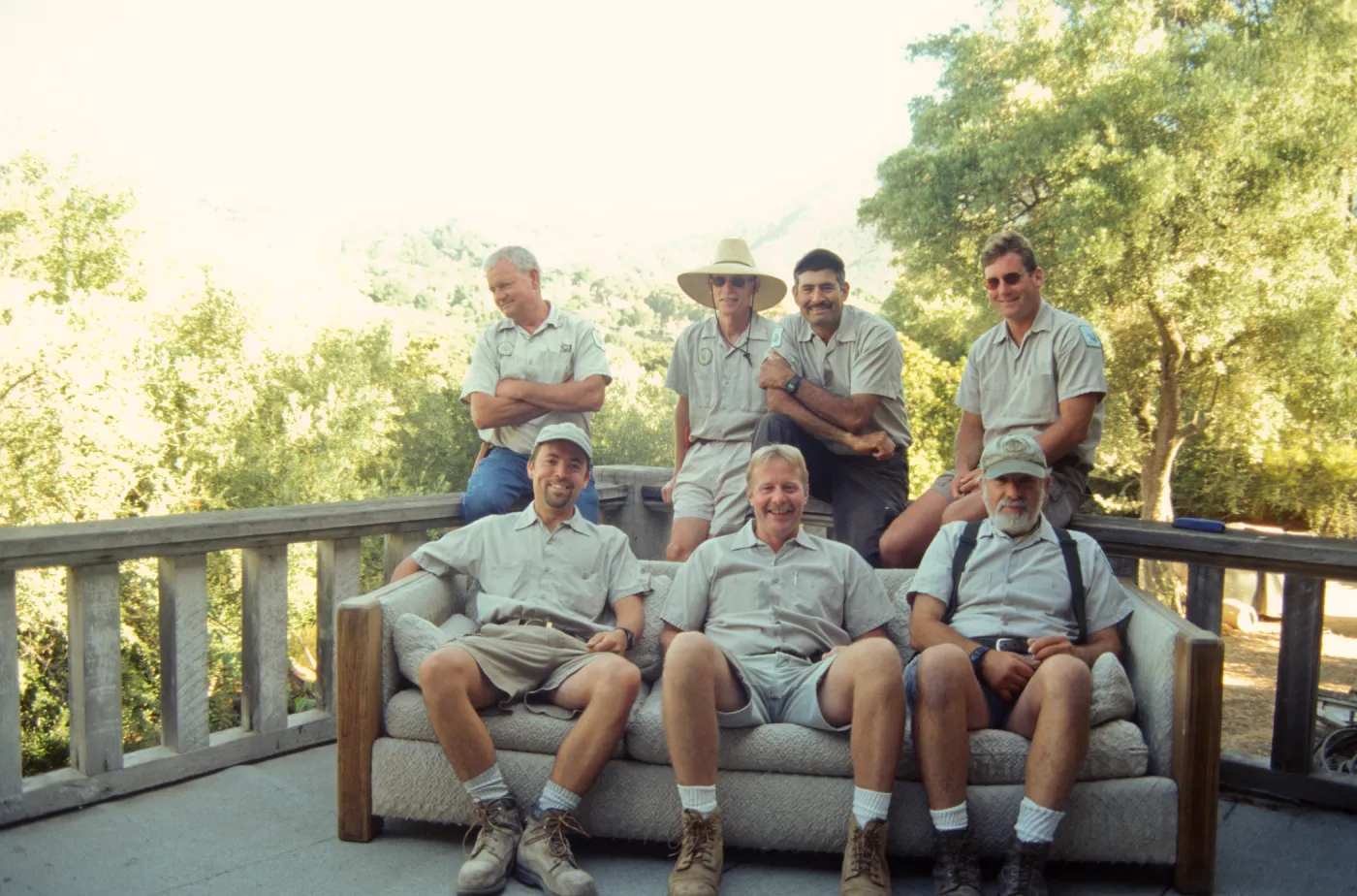 SBBG Gardeners: Jay Kendall, Manuel Gonzalez, Mark Stubler, Nathan Smith, David Kershaw, Geege Ostroff