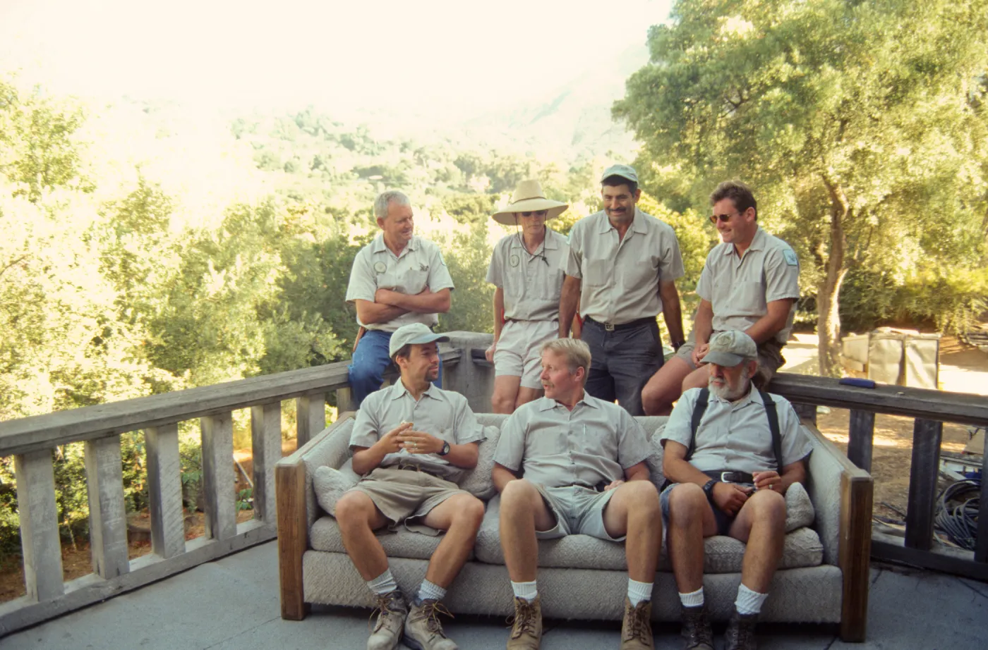 SBBG Gardeners: Jay Kendall, Manuel Gonzalez, Mark Stubler, Nathan Smith, David Kershaw, Geege Ostroff