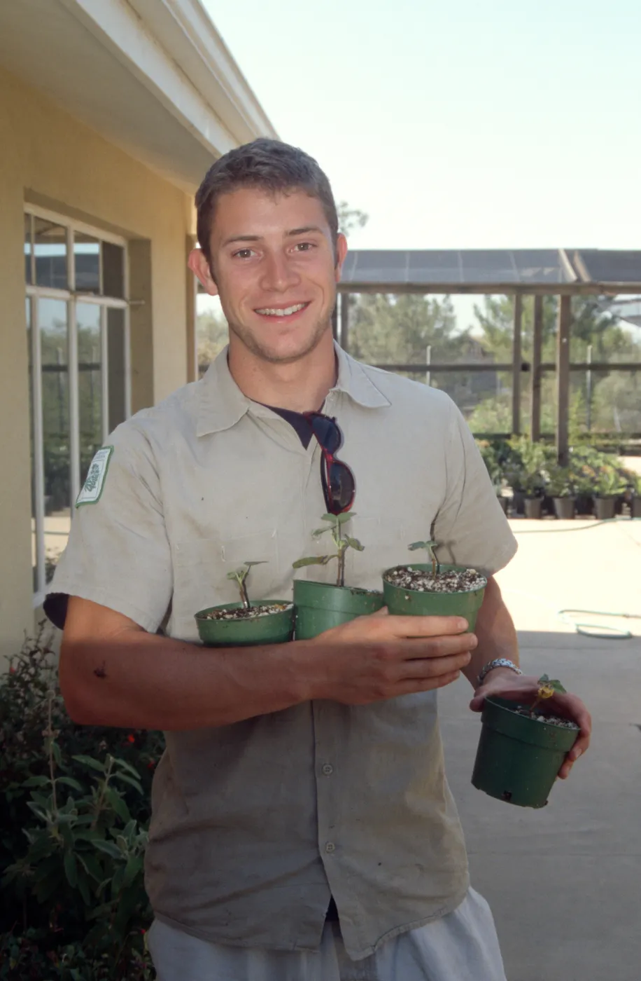 SBBG People: Horticulture Intern Jon 
