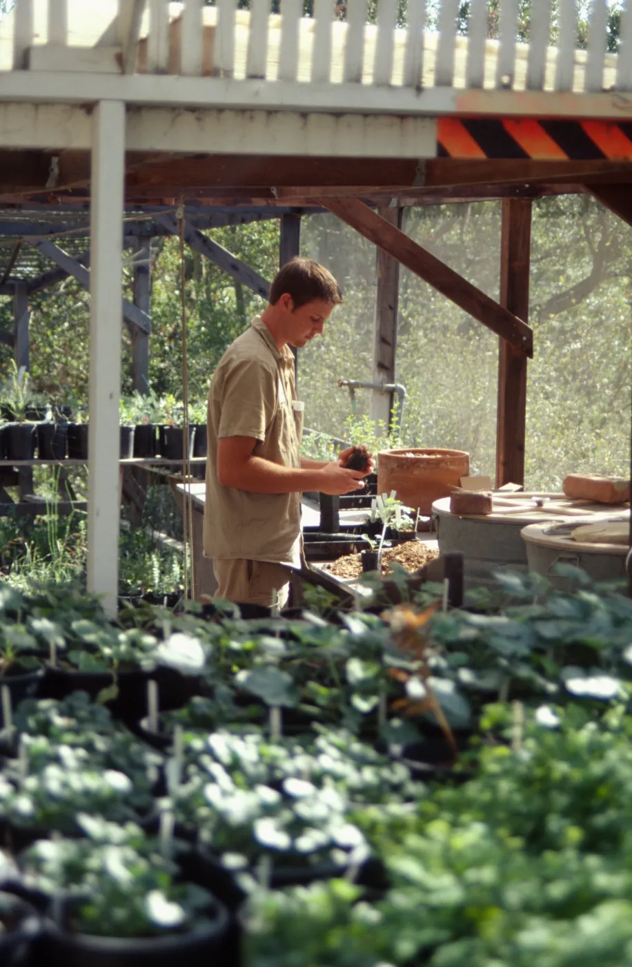 SBBG People: Horticulture Intern Jon 