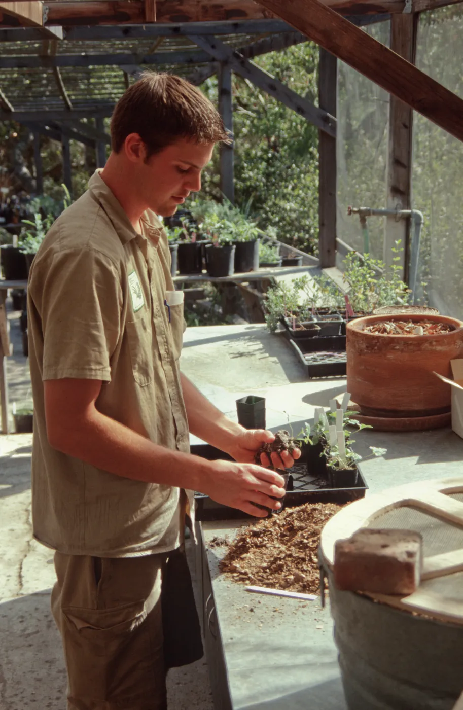 SBBG People: Horticulture Intern Jon 