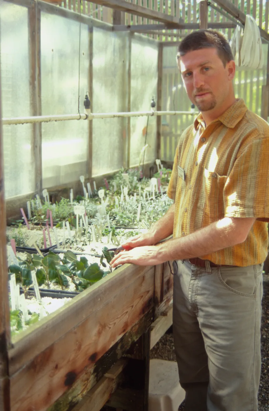 Matthew Barmann, SBBG Horticulture Intern