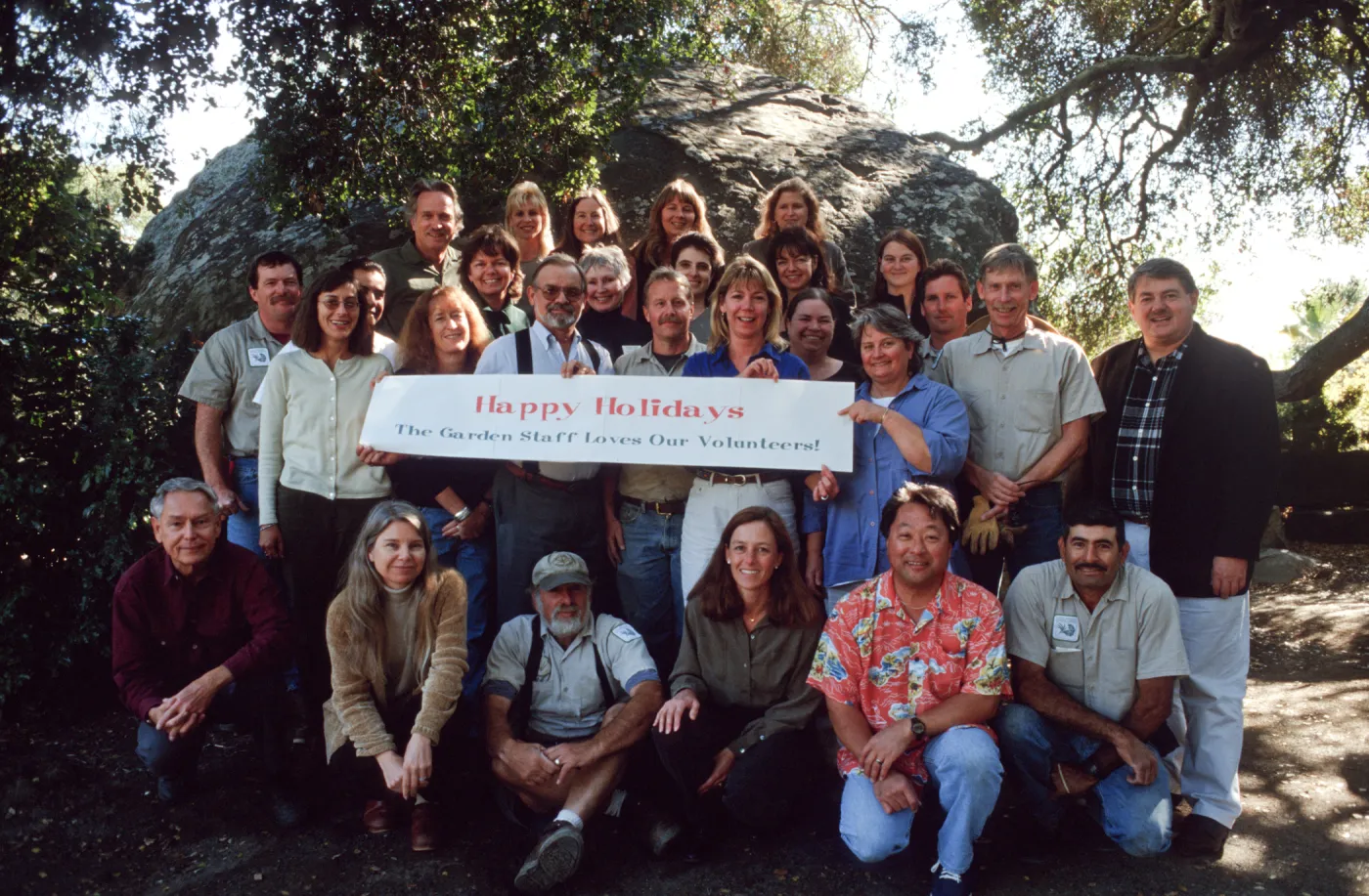 SBBG Staff: Holiday Portrait 2000