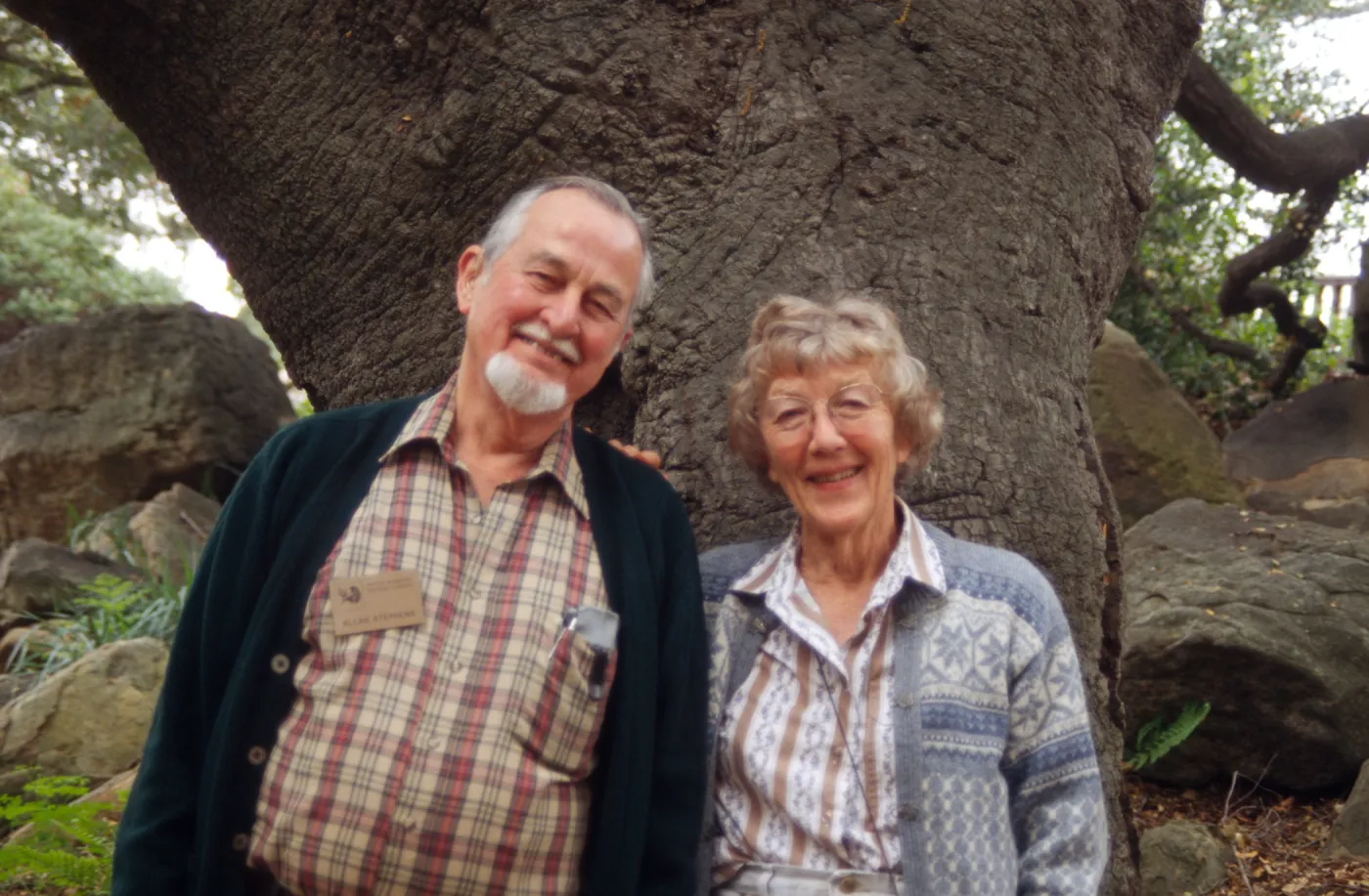 Allen and Muriel Stephens, volunteers