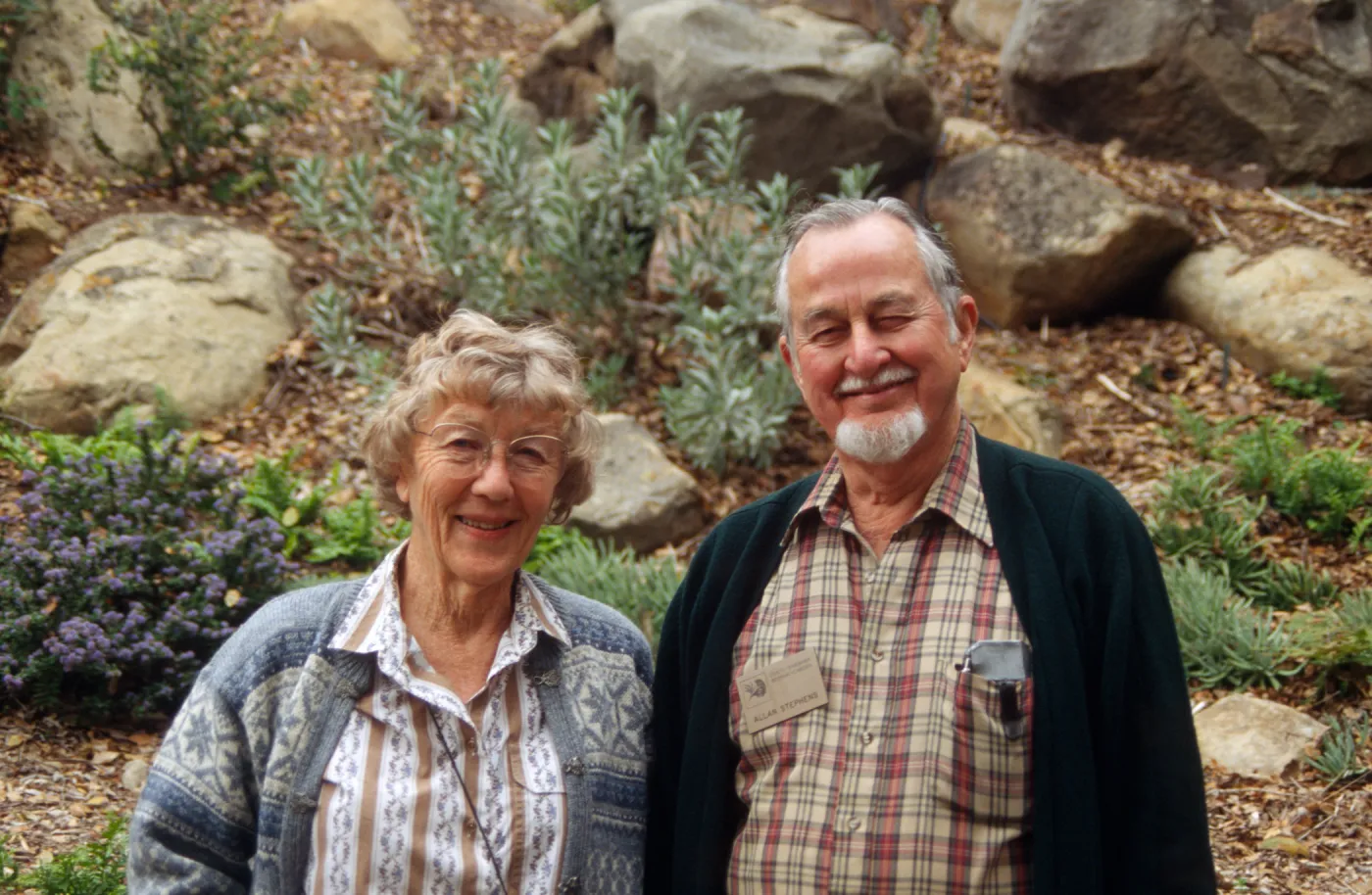 Allen and Muriel Stephens, volunteers