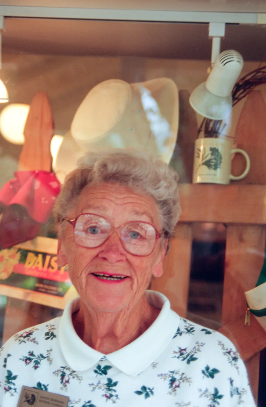 Ruth Wolf, shop volunteer
