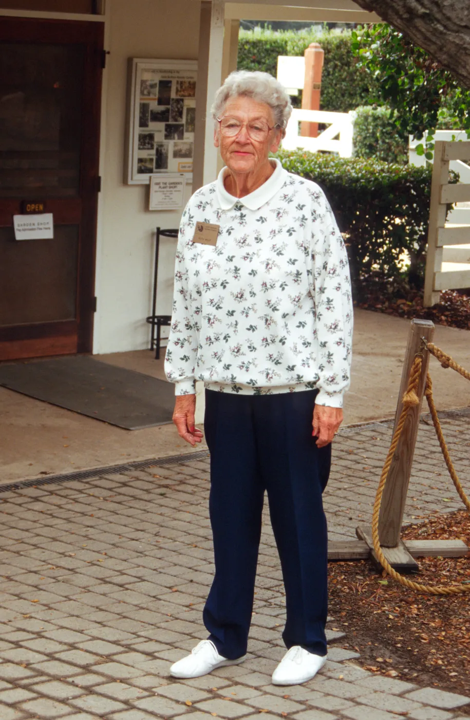 Ruth Wolf, shop volunteer
