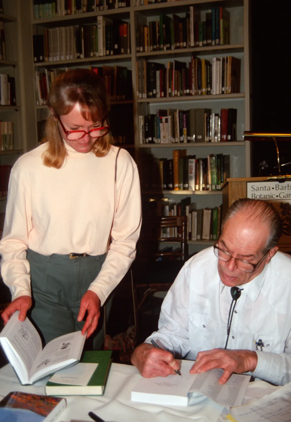 Clif Smith book signing, 'A Flora of the Santa Barbara Region'