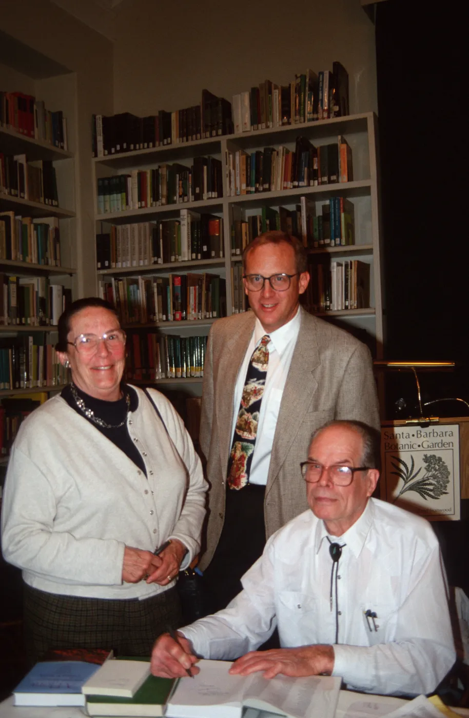 Clif Smith book signing, 'A Flora of the Santa Barbara Region'