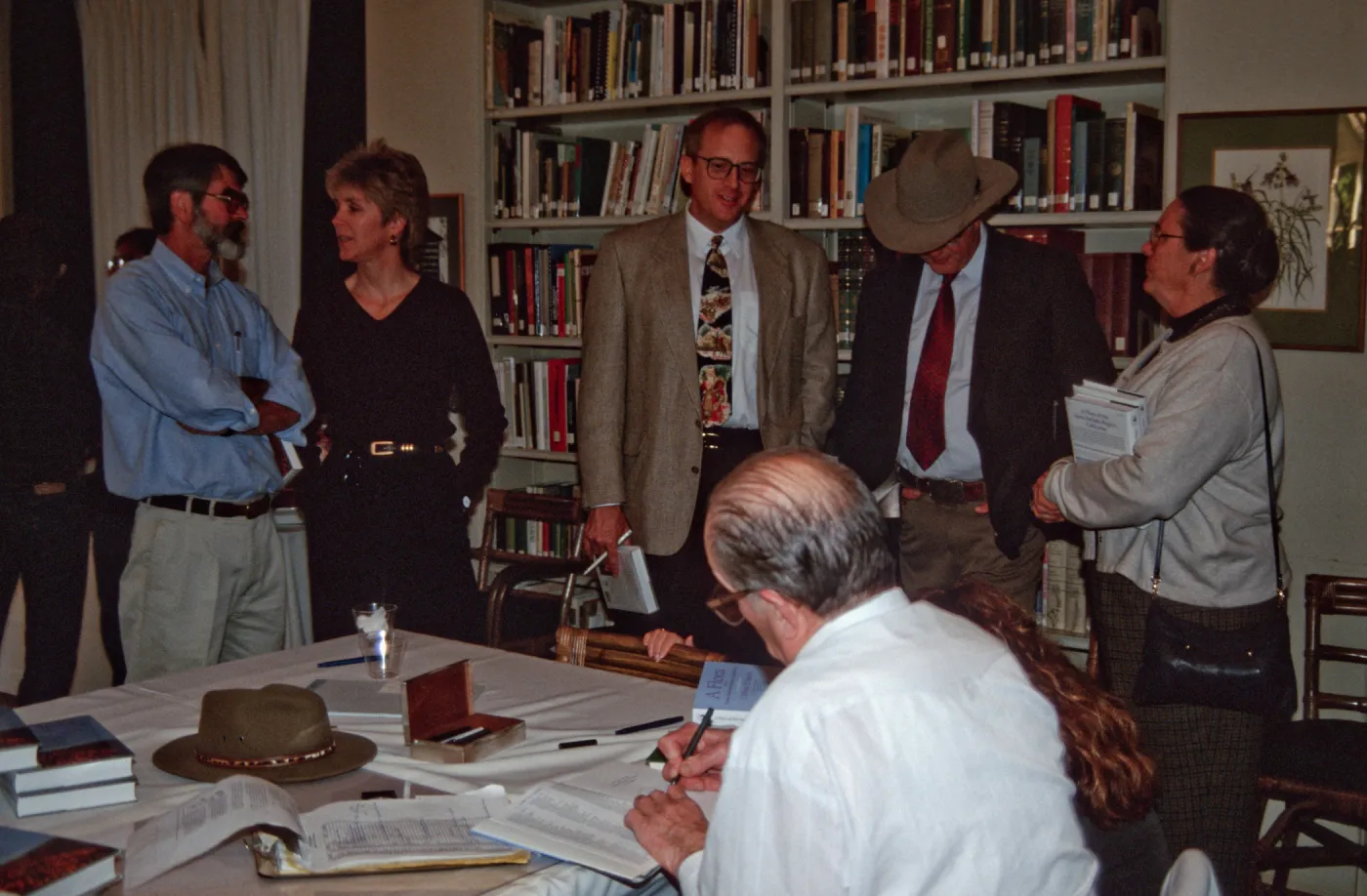 Clif Smith book signing, 'A Flora of the Santa Barbara Region'