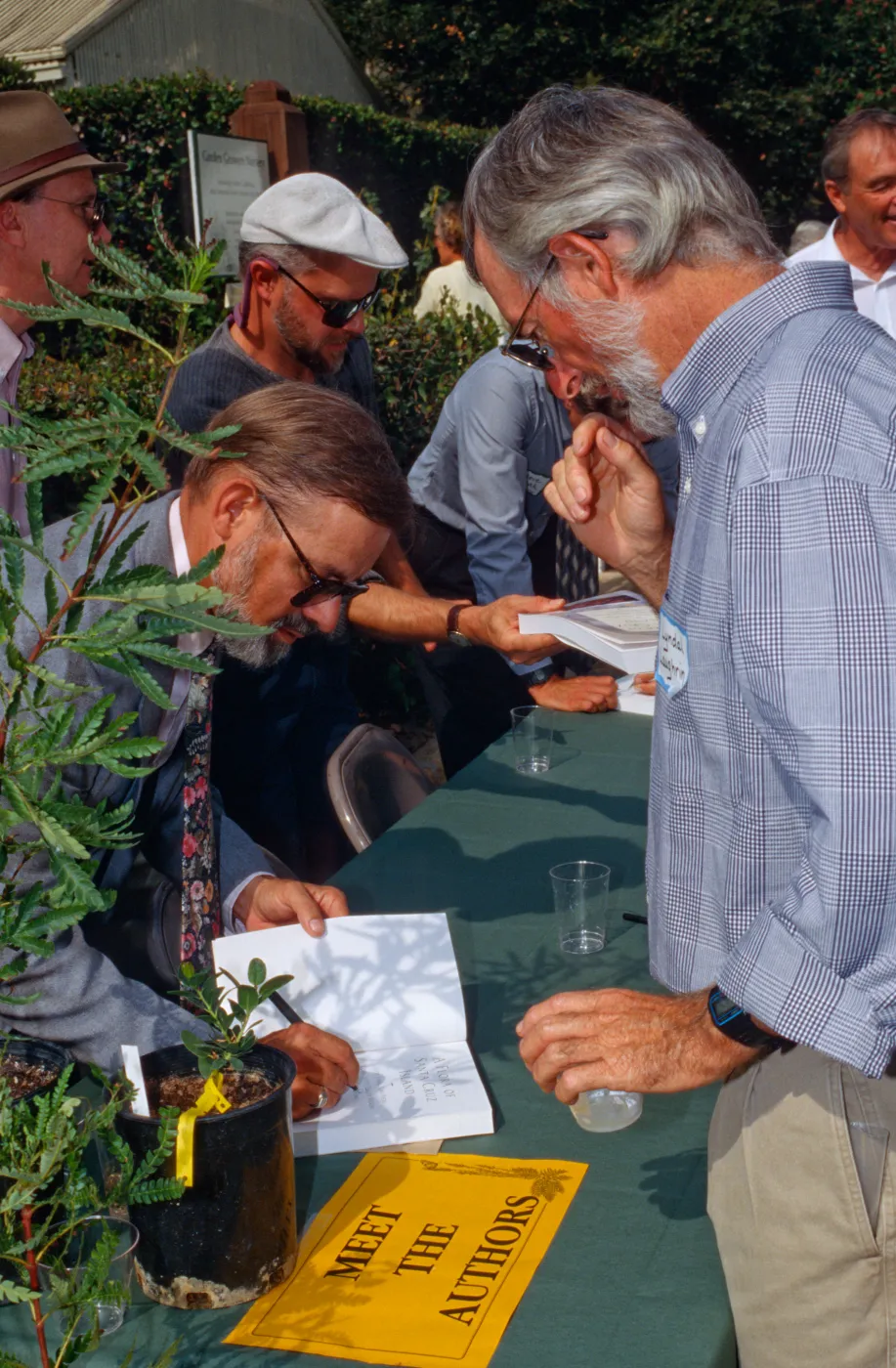 'Flora of Santa Cruz Island' book signing, Dieter Wilken