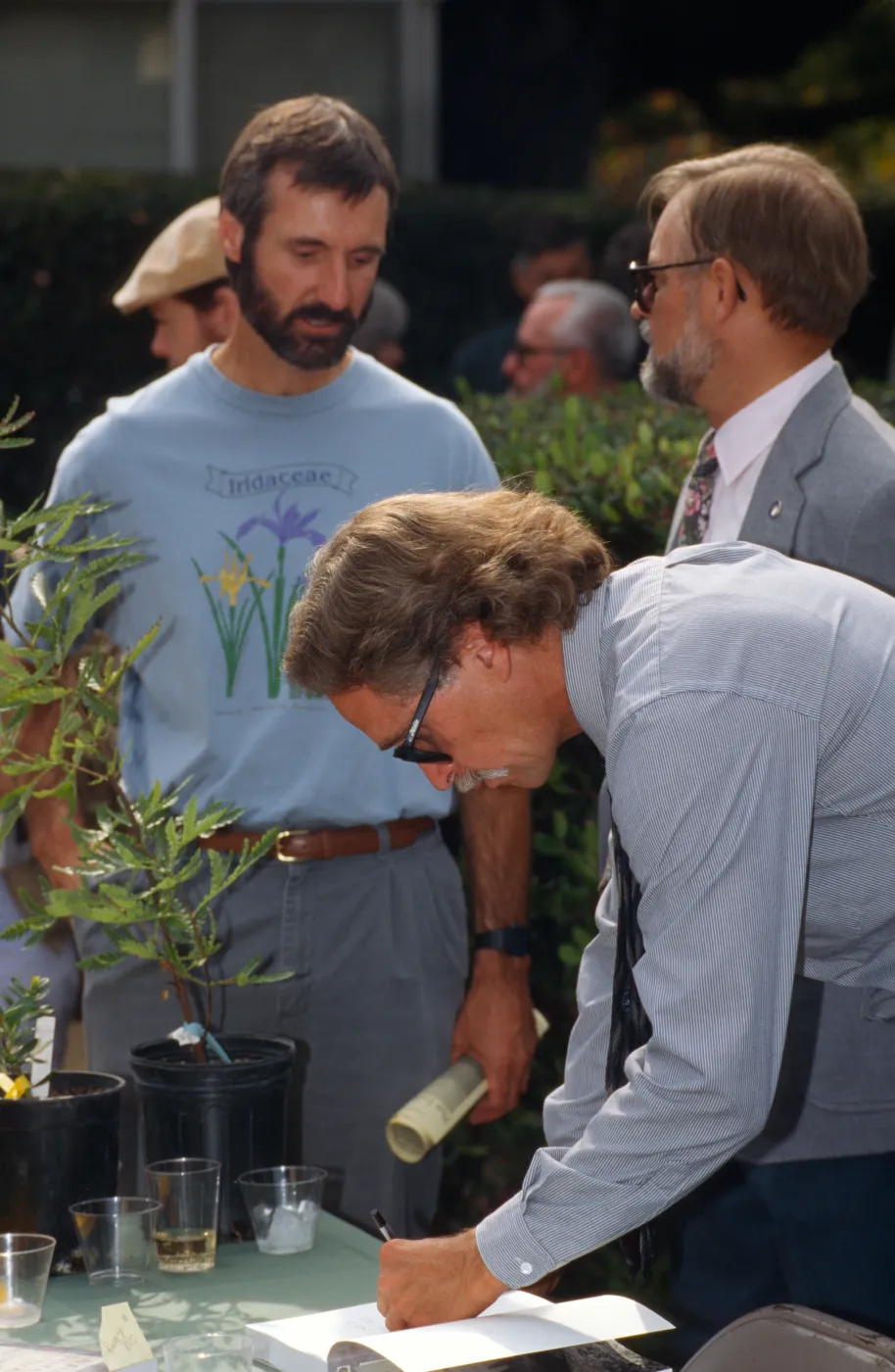 'Flora of Santa Cruz Island' book signing, Steve Junak