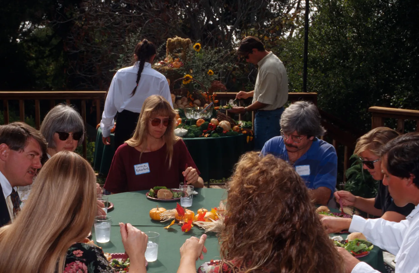 'Flora of Santa Cruz Island' book signing, luncheon on the Home Demonstration Deck