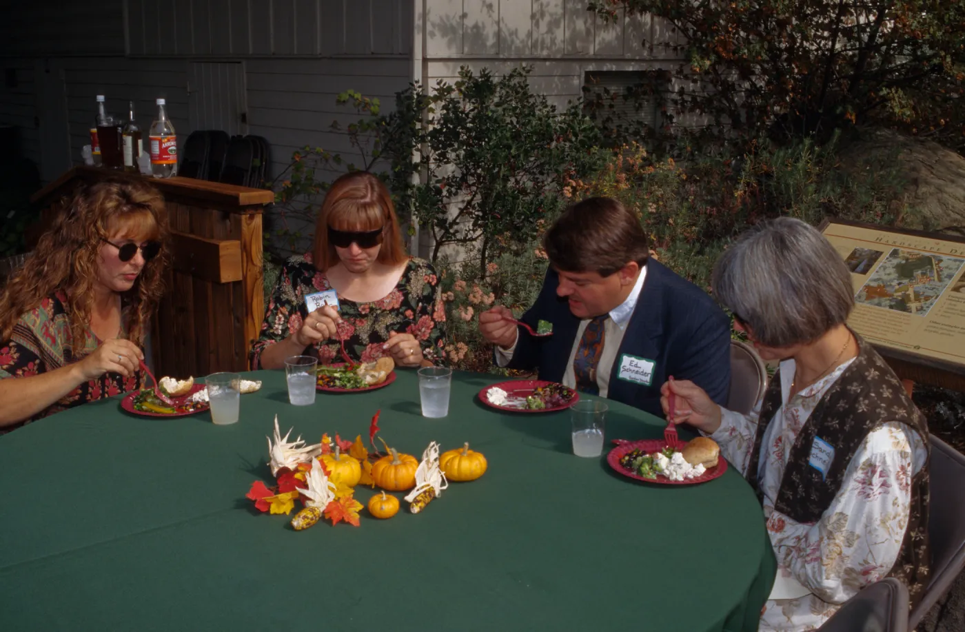 'Flora of Santa Cruz Island' book signing, luncheon on the Home Demonstration Deck