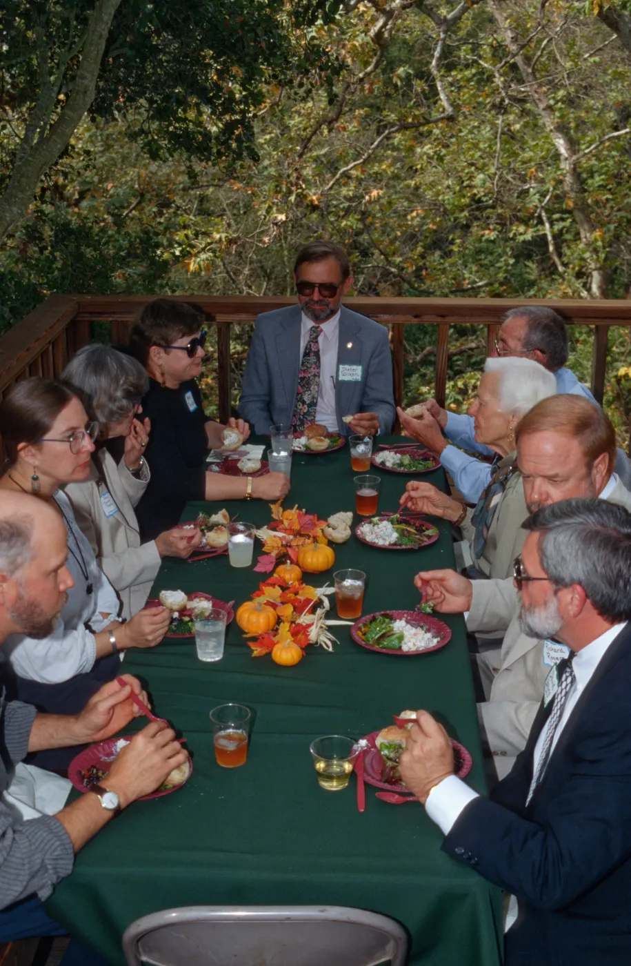 'Flora of Santa Cruz Island' book signing, luncheon on the Home Demonstration Deck