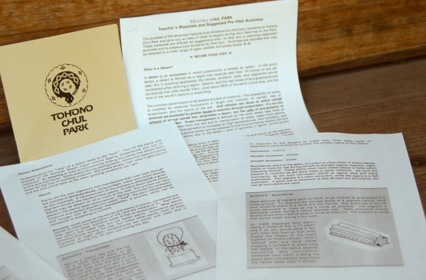 Tohono Chul Park publications