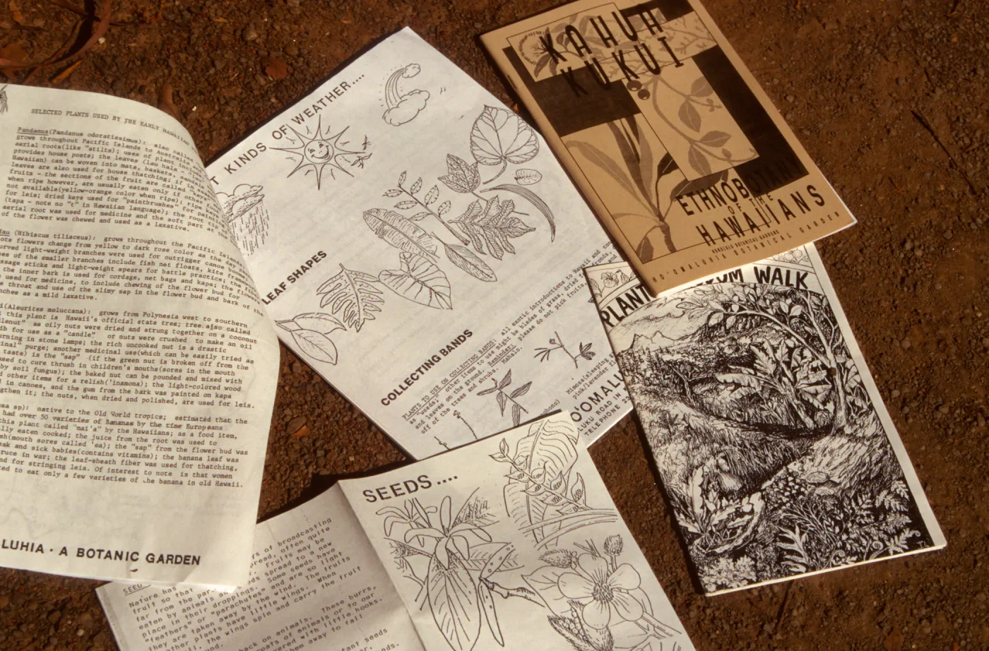 Ho'Omaluhia Botanical Garden publications
