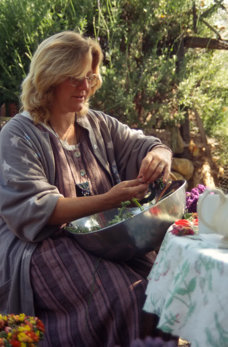 Wreath Making Class, Carol Ostroff