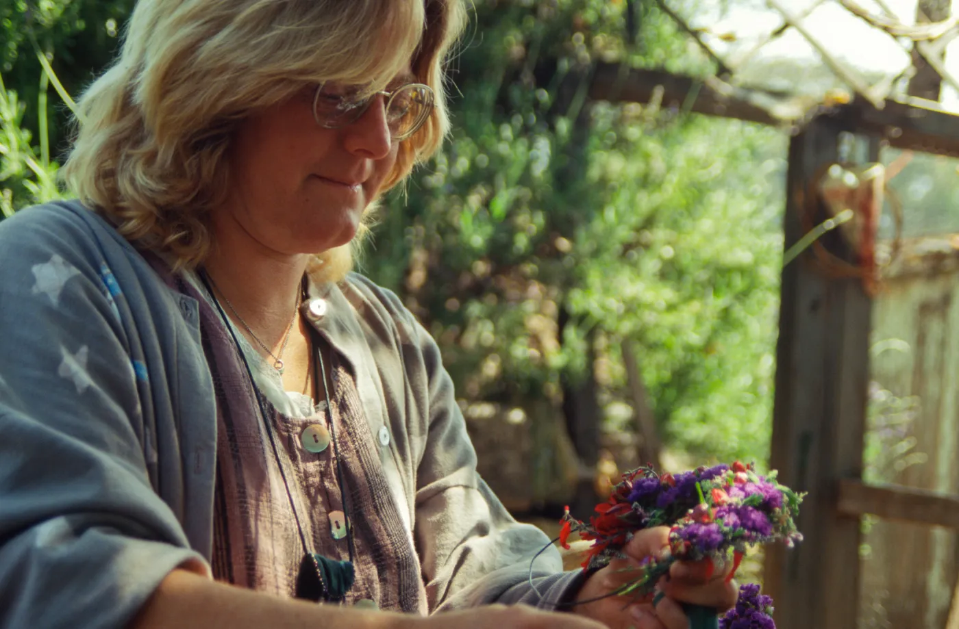 Wreath Making Class, Carol Ostroff