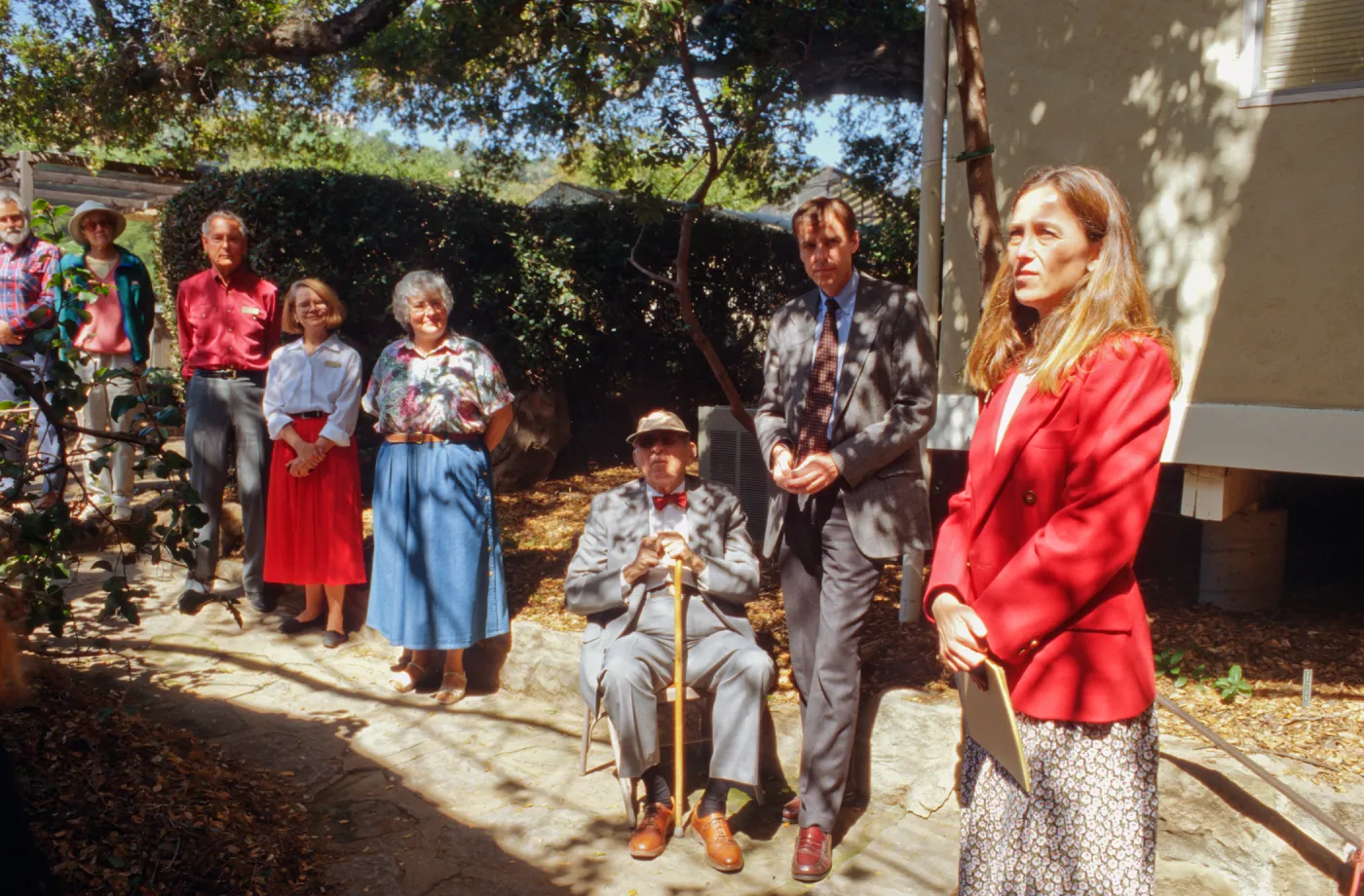 Muller Reading Room Dedication