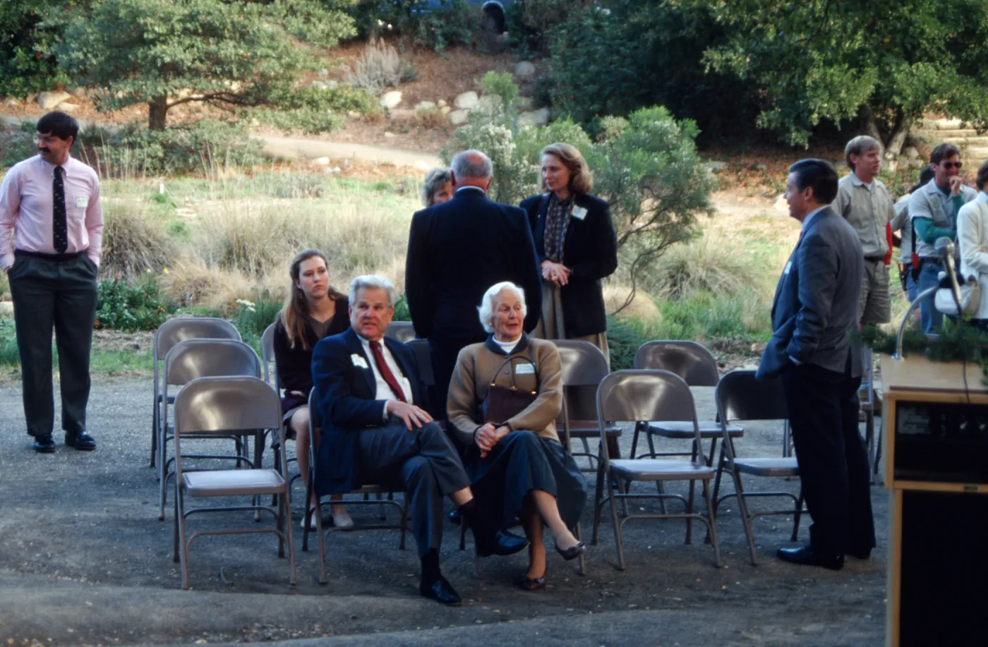 Information Kiosk Dedication event