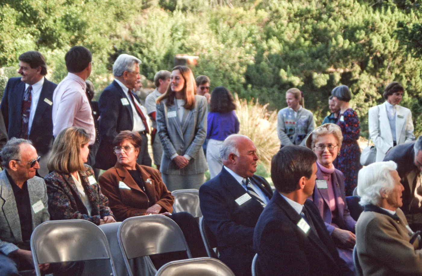Information Kiosk Dedication event