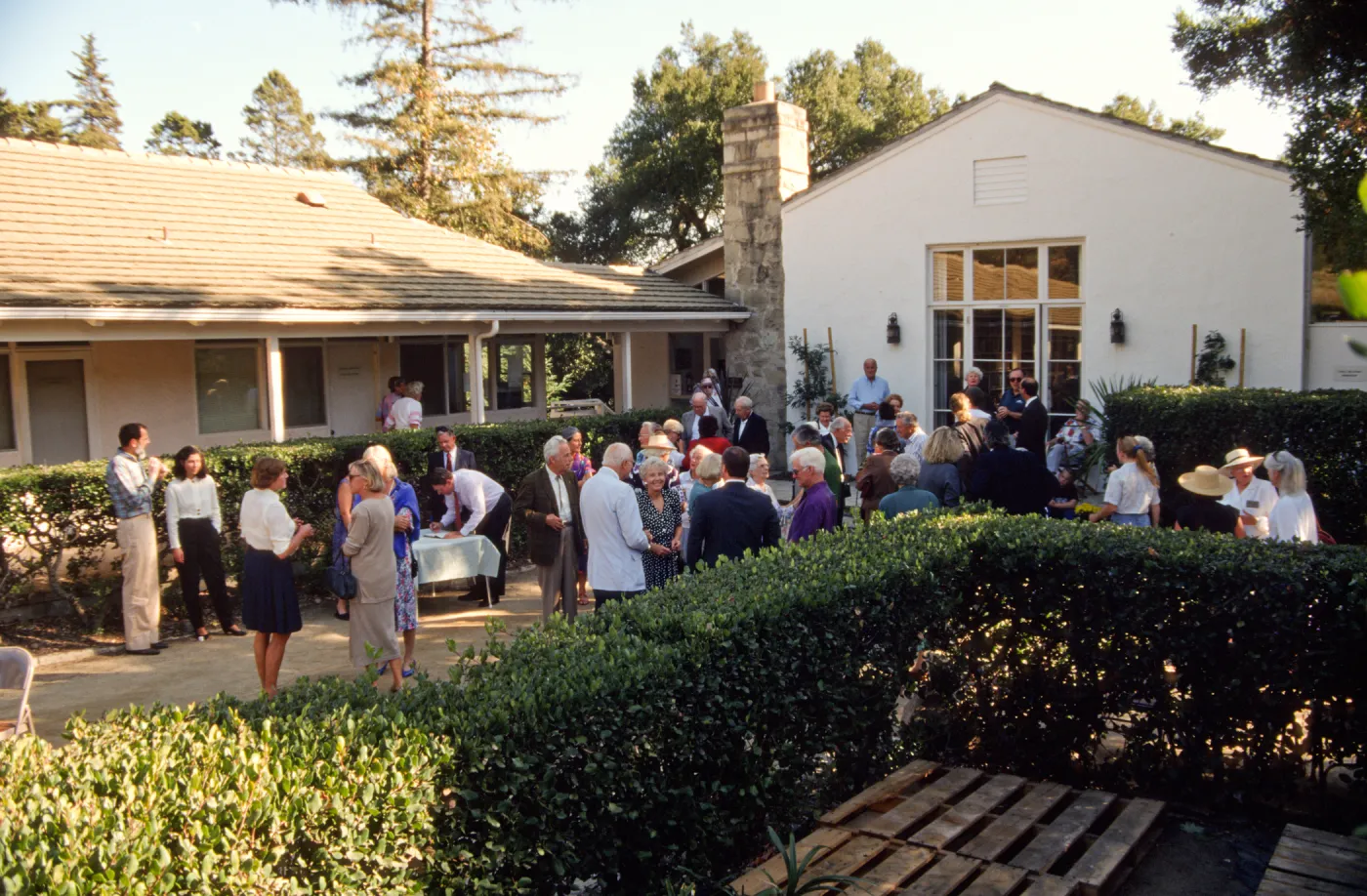 Memorial to Lila Sexton, SBBG Courtyard