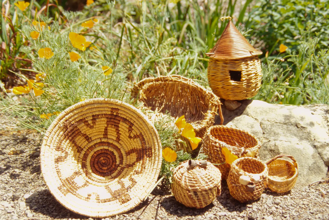 Pine Needle Basket Class, JoAnn McGeever Metzger