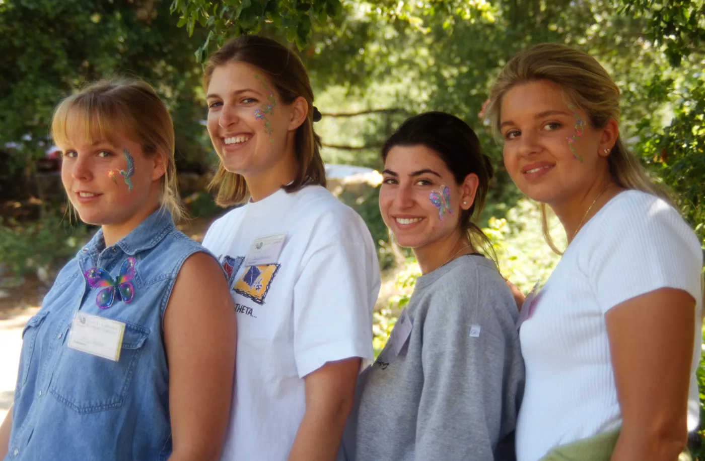 Wildflower Festival 1996, UCSB Students