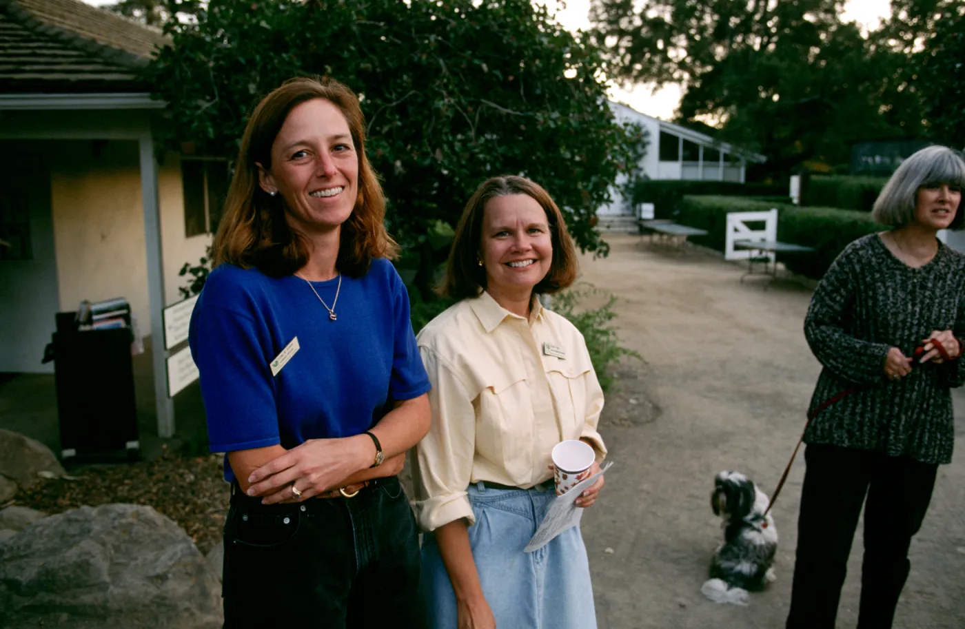 Scarecrow Contest 1997. Lisa Lewis, Sandy Schneider