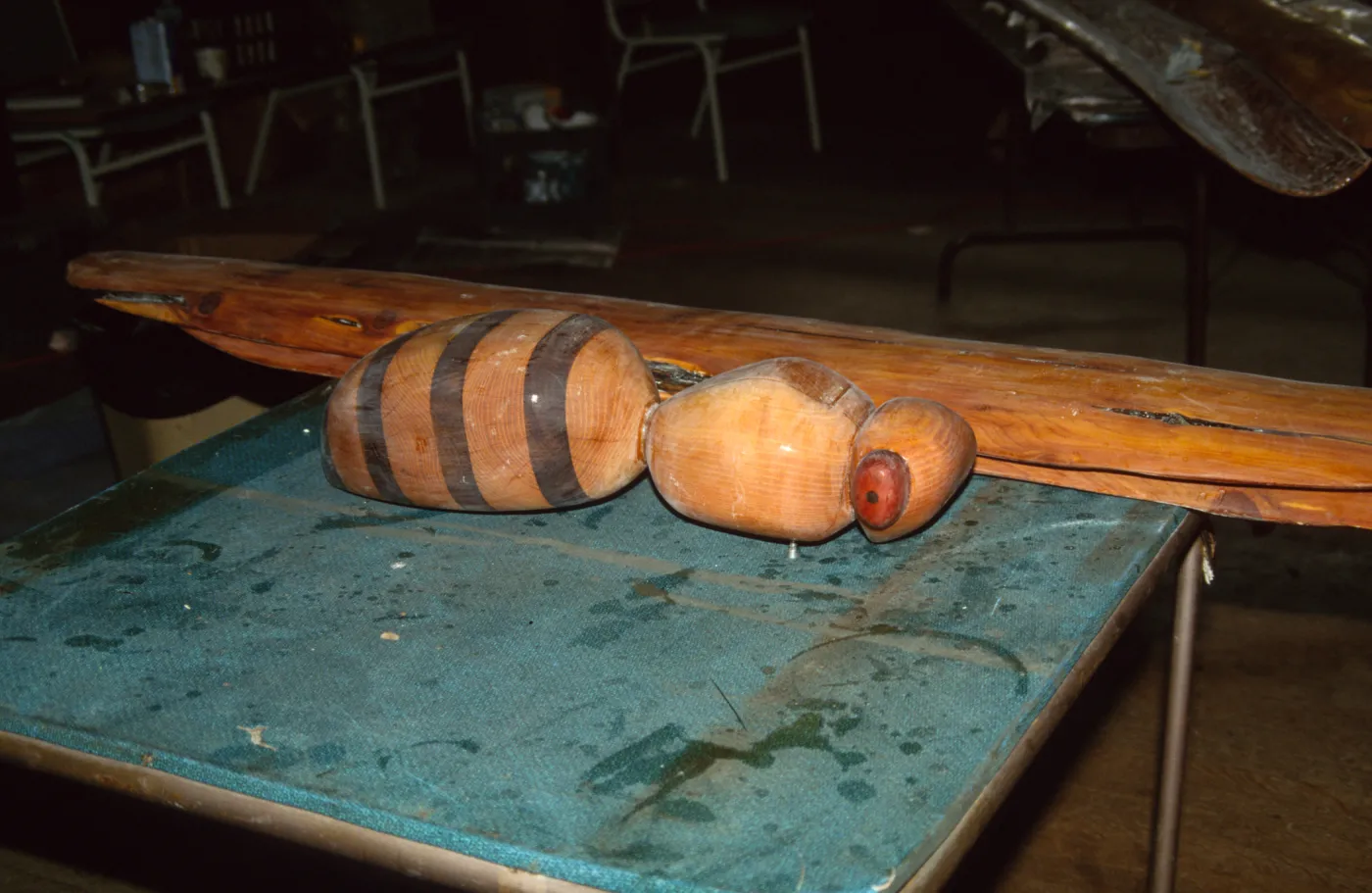 Big Bugs, parts in storage