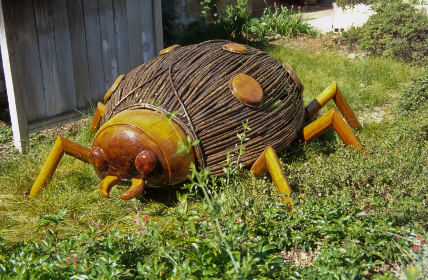 Big Bugs Ladybug installation