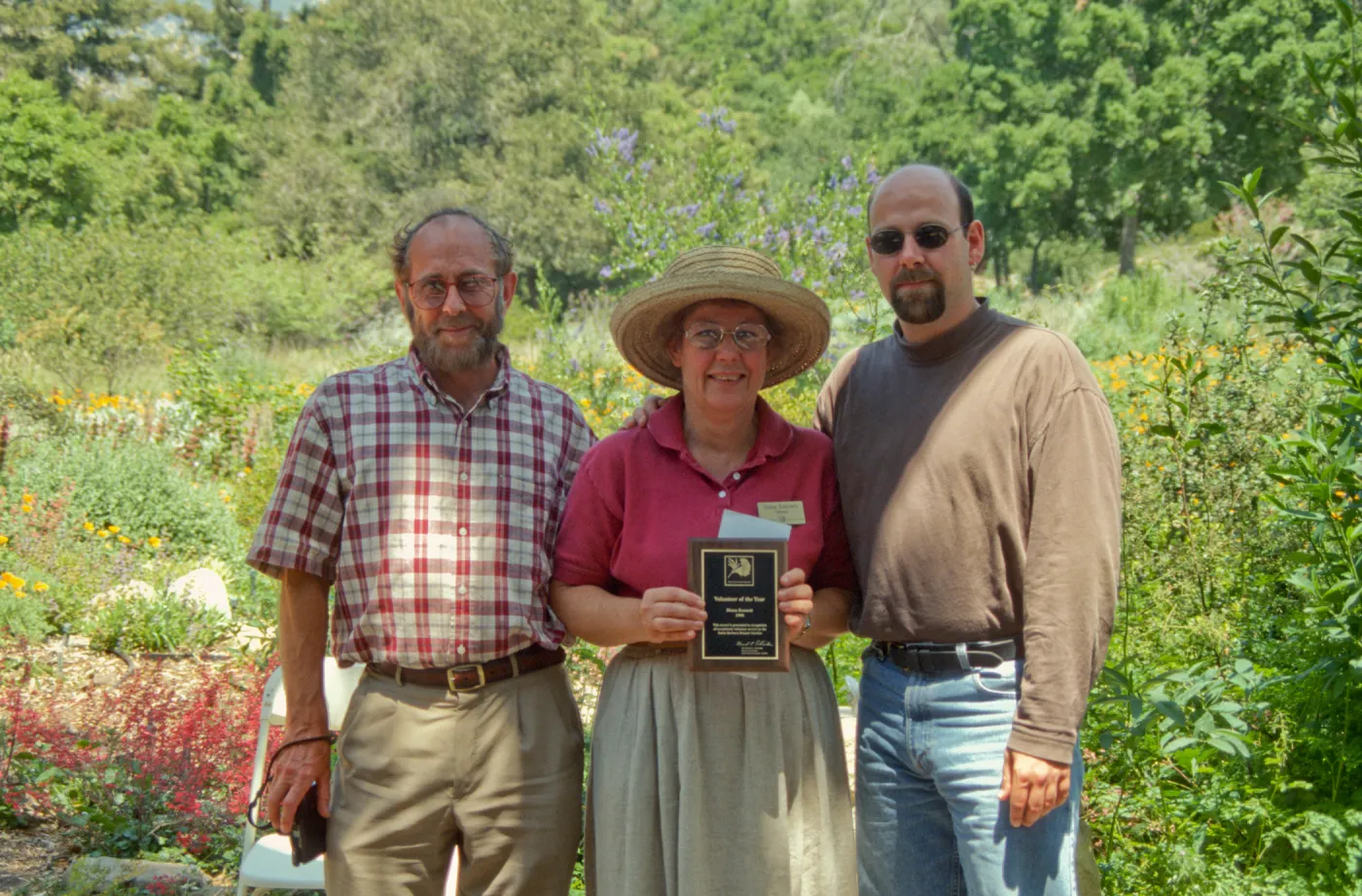 Volunteer Luncheon 1998, Volunteer of the Year Diana Kennett and Family