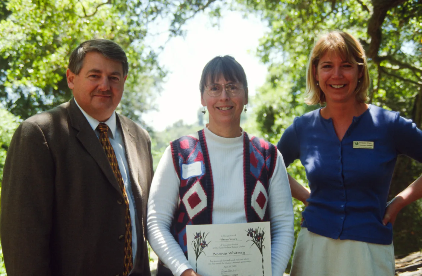 Volunteer Luncheon 2001