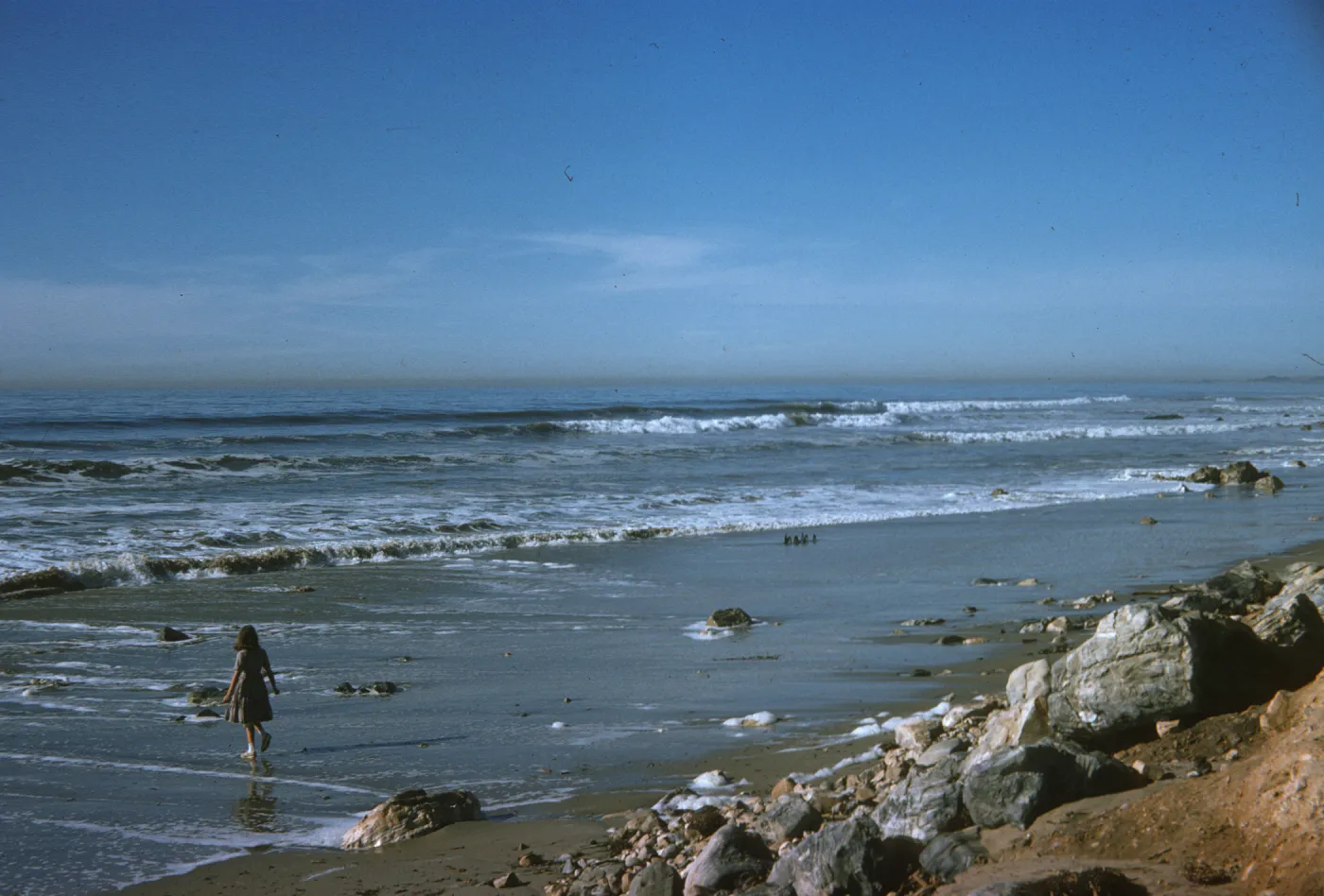 Arroyo Burro Beach, Santa Barbara, ocean waves