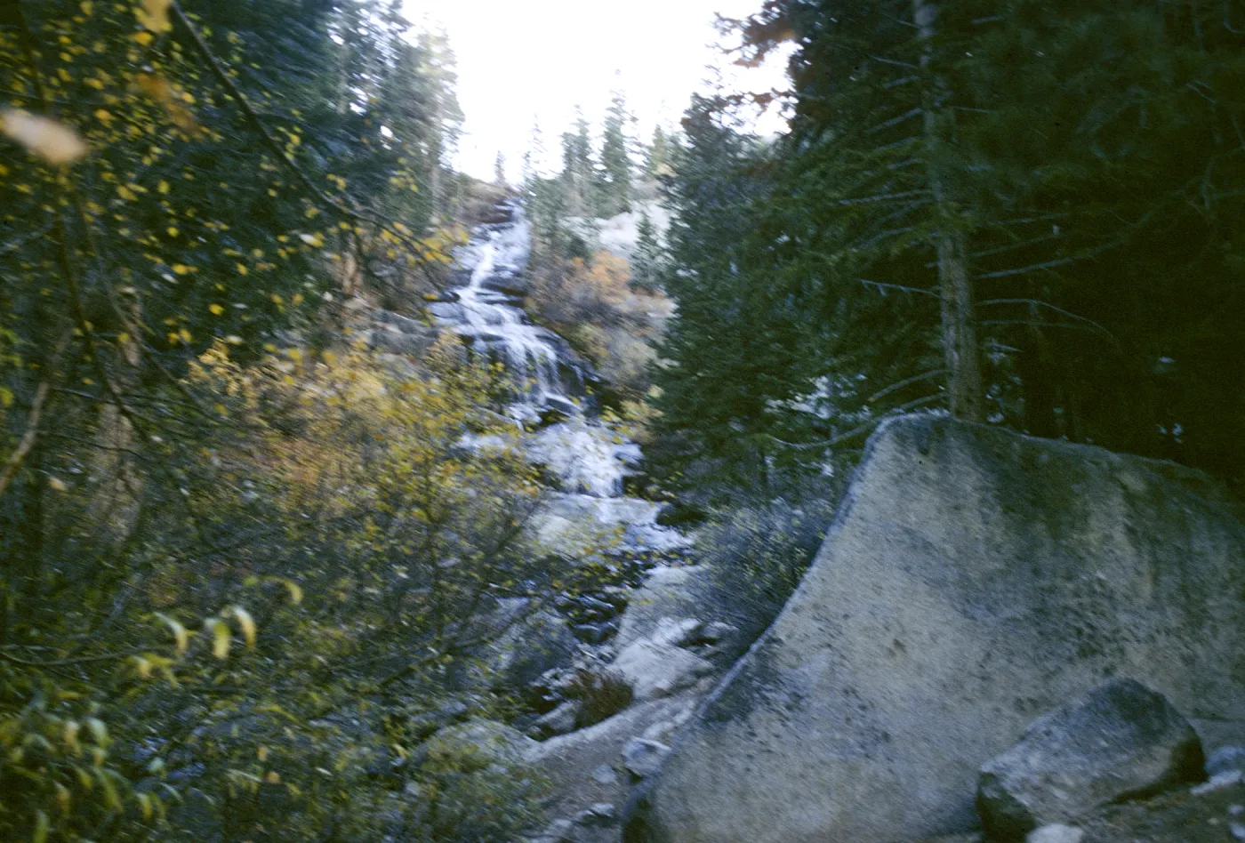 waterfall, Whitney Portal