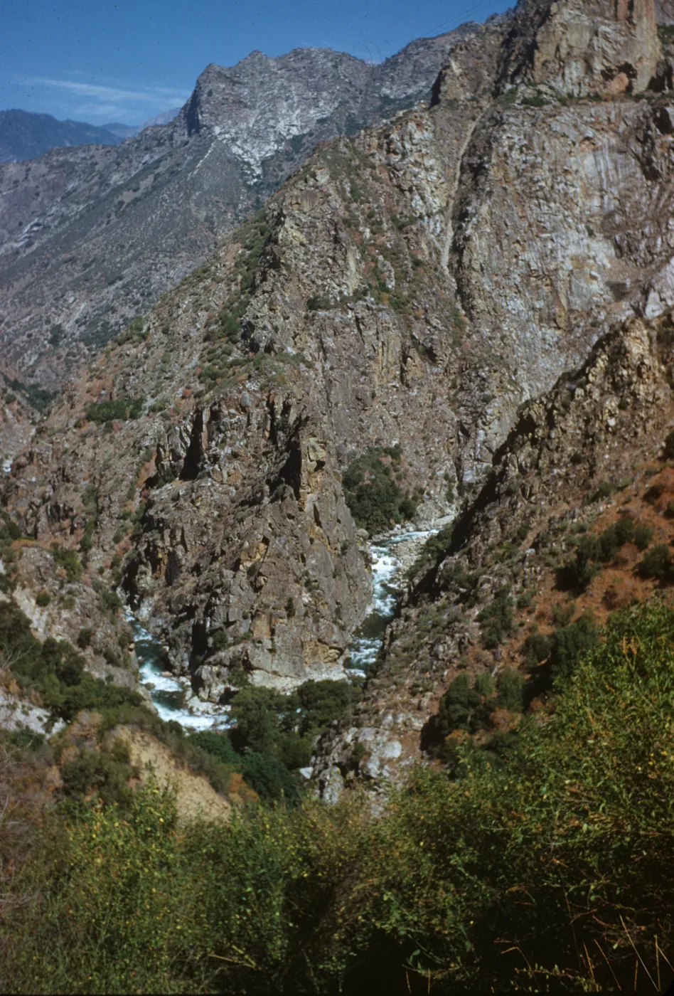 bend in Kings River at 3500 feet elevation