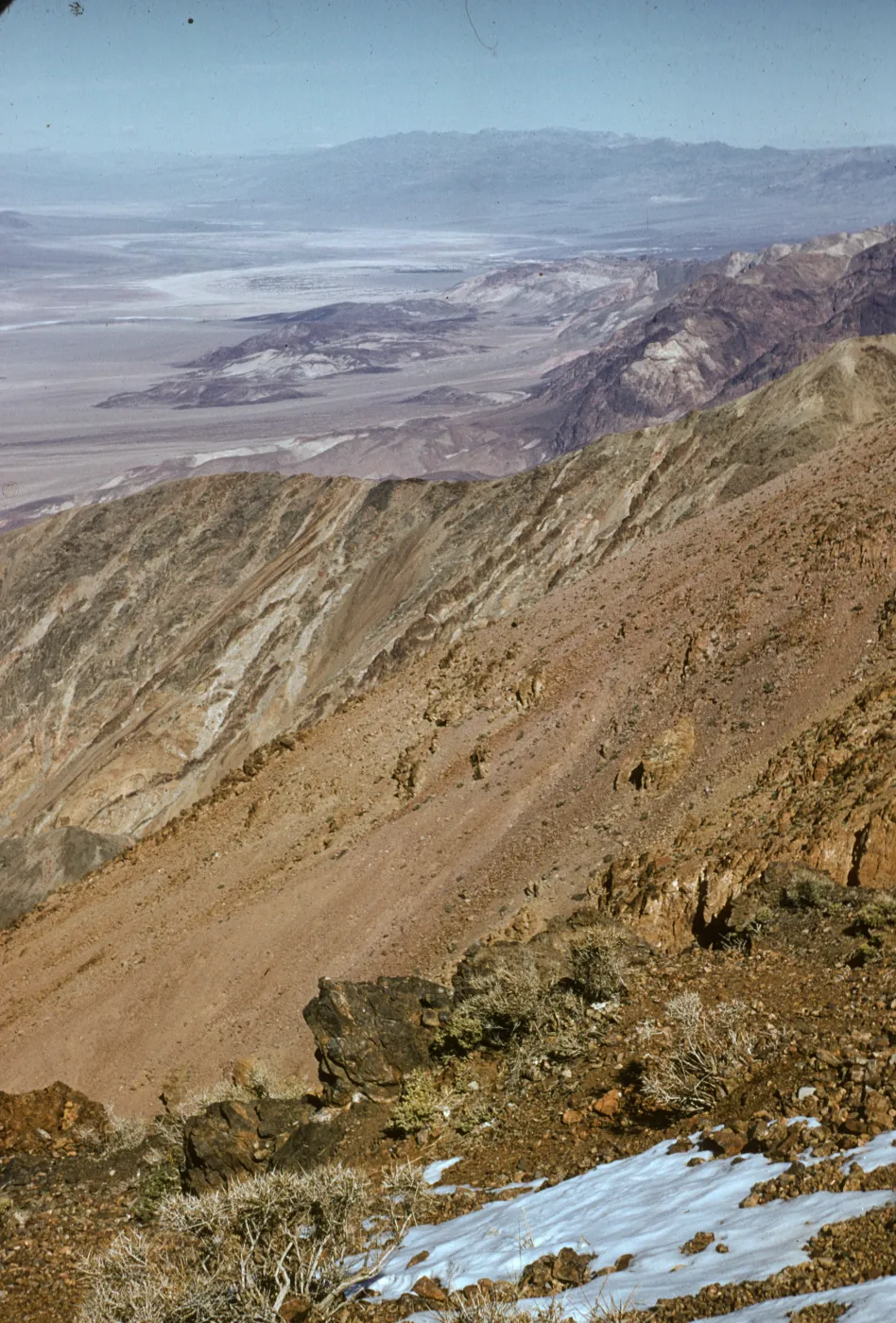 viewing north from Dante's View, Death Valley