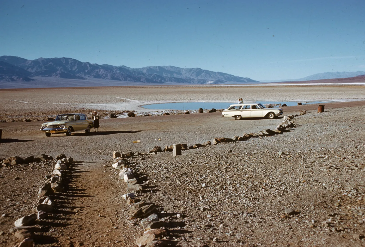Bad Water parking area, Death Valley
