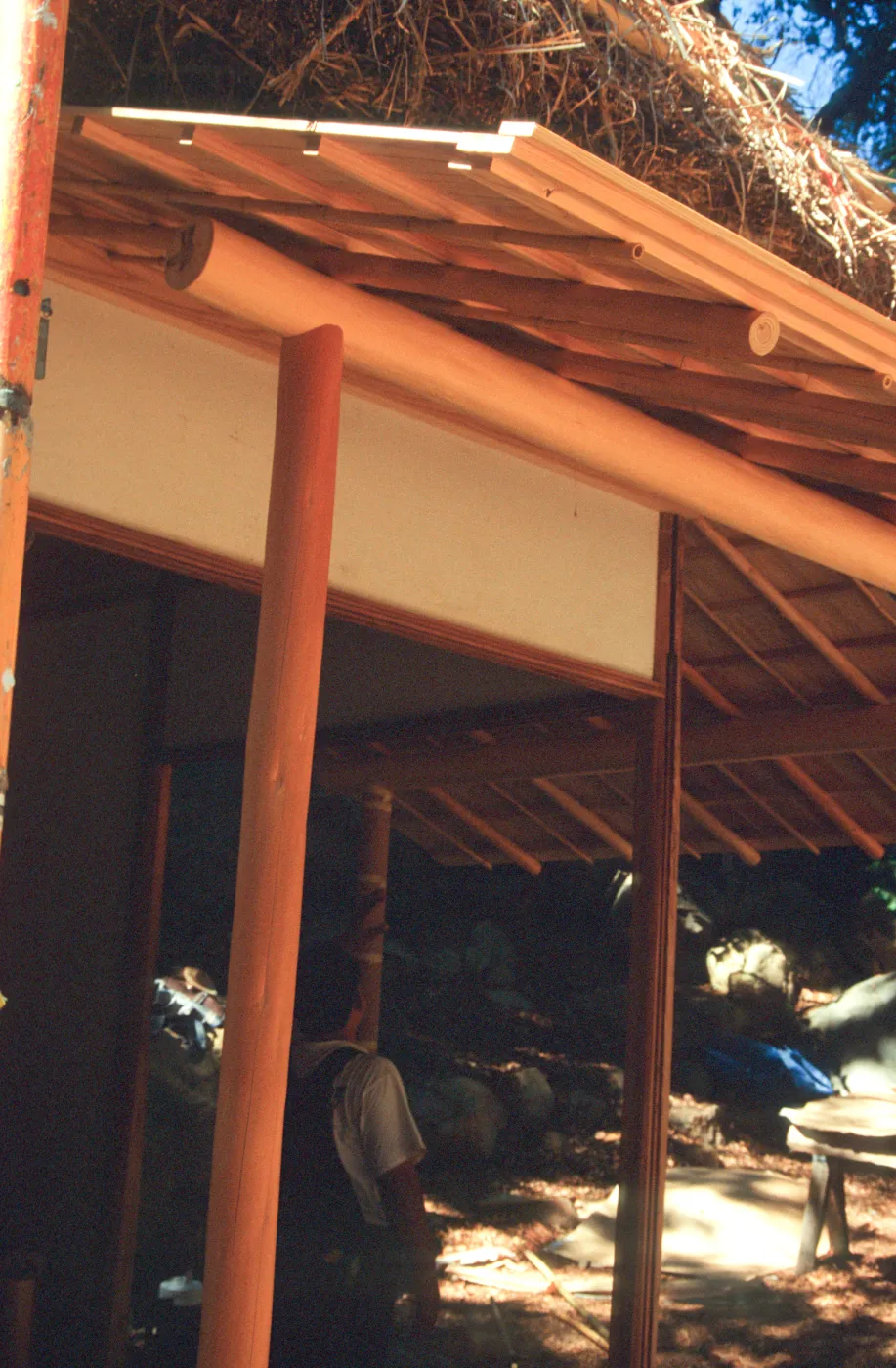 Tea House Construction 2001