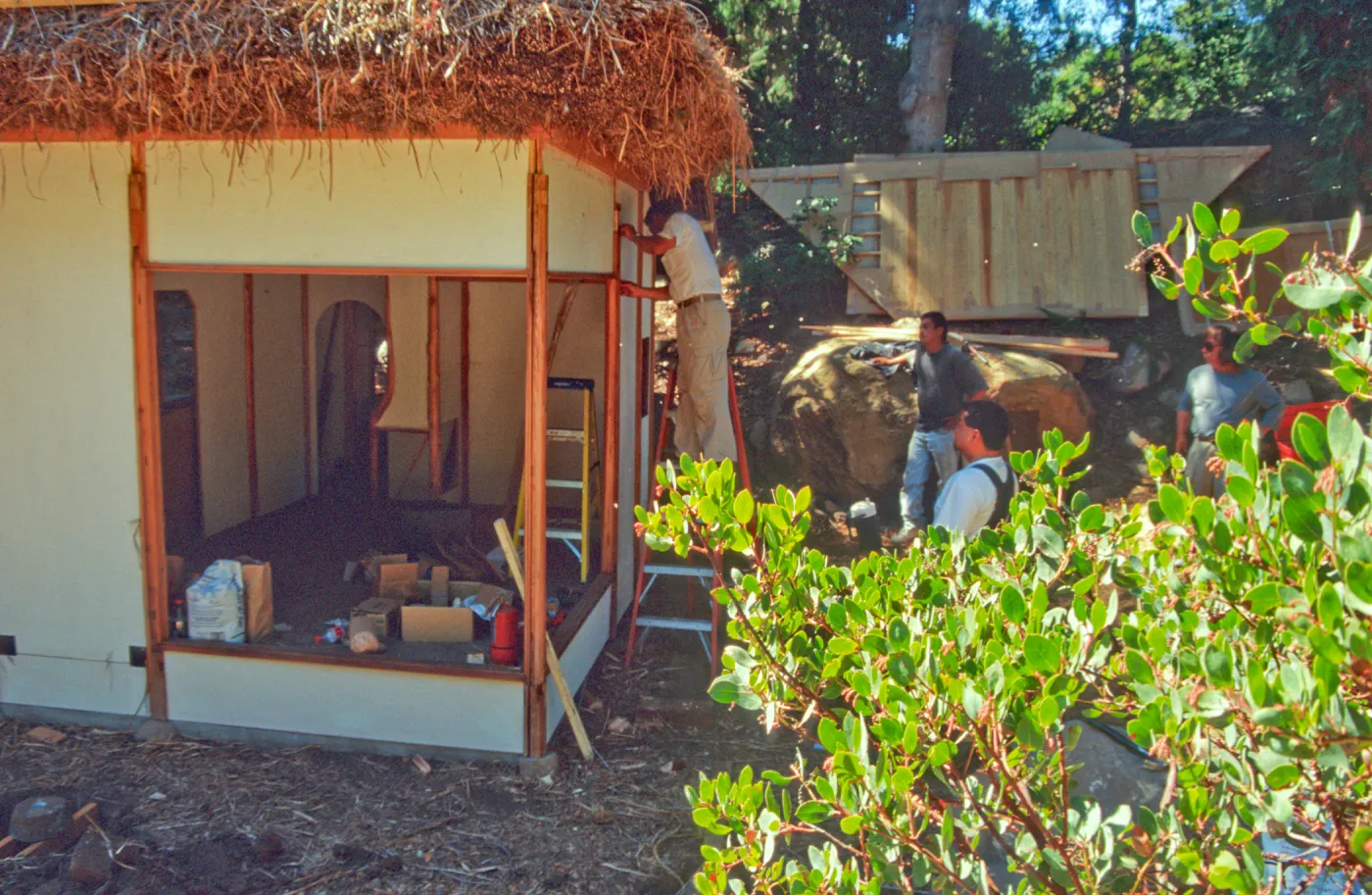 Tea House Construction 2001