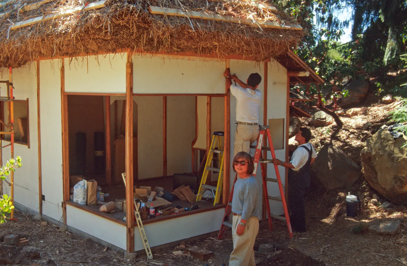 Tea House Construction 2001