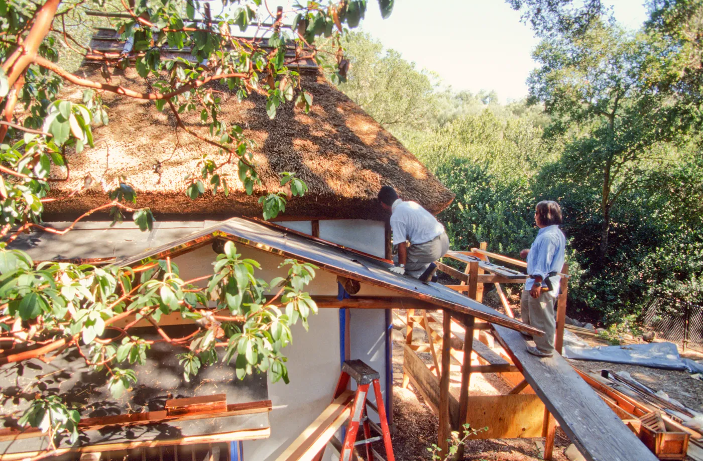 Tea House Construction 2001